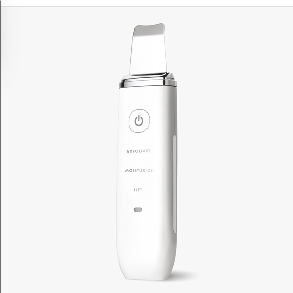 BRAND NEW. NIB. White, Ultrasonic Exfoliating Skin Spatula. IN UNOPENED BOX - Picture 5 of 8